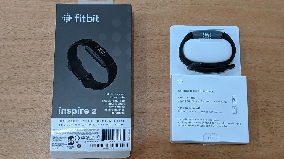 fitbit inspire2のレビュー